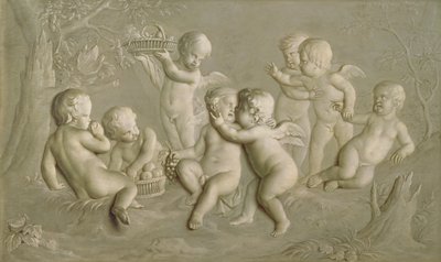 Juvenile Bacchanalia by Grigoriy Ivanovich Ugryumov